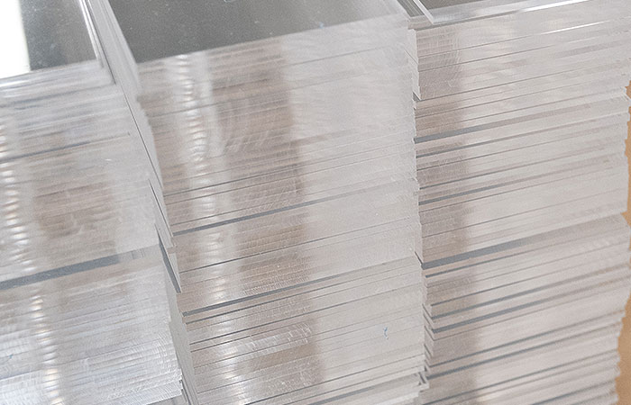 Finished Cut Plastic Edges